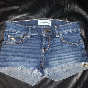 Girls Abercrombie Jean Shorts, size 12